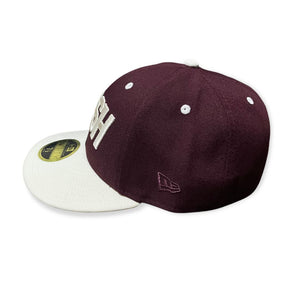 59 Fifty Maroon and College White